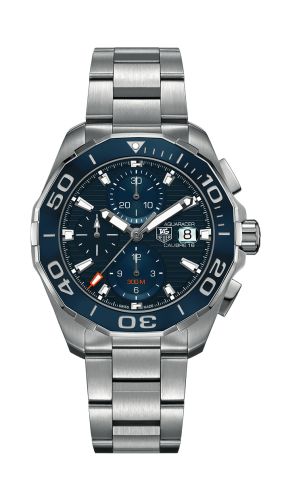 TAG Heuer Aquaracer 300M Calibre 16 43 Stainless Steel / Blue / Bracelet CAY211B.BA0927