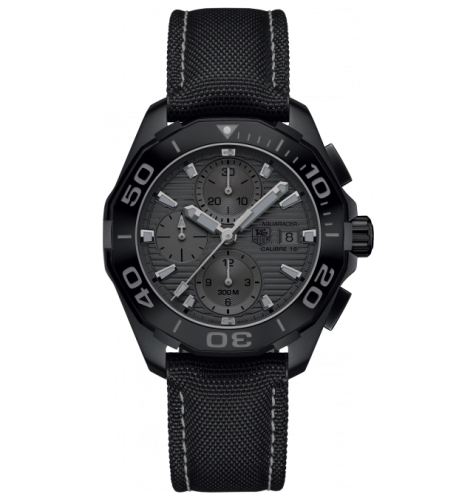 TAG Heuer Aquaracer 300M Calibre 16 43 Titanium PVD / Black Phantom / Nylon CAY218B.FC6370