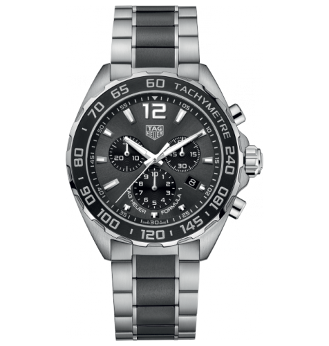 TAG Heuer Formula 1 Chronograph Quartz 43 Stainless Steel / Black CAZ1011.BA0843