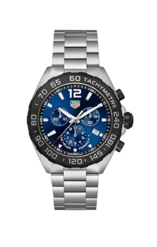 TAG Heuer Formula 1 Chronograph Quartz 43 Stainless Steel / Blue / Bracelet CAZ101AV.BA0842