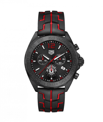 TAG Heuer Formula 1 Chronograph Quartz 43 Stainless Steel / Manchester United CAZ101J.FT8027