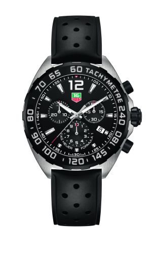 TAG Heuer Formula 1 Chronograph Quartz 42 Stainless Steel / Black / Rubber CAZ1110.FT8023