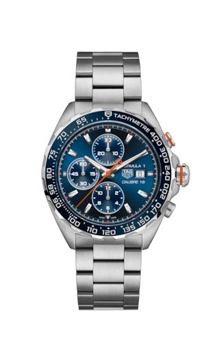 TAG Heuer Formula 1 Calibre 16 44 Stainless Steel / Blue / Bracelet CAZ201G.BA0876