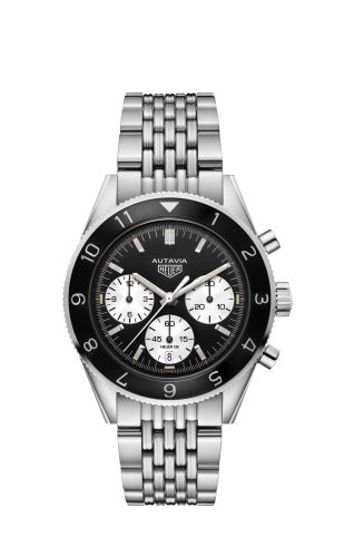 TAG Heuer Autavia Heuer 02 Stainless Steel / Inverted Panda / Bracelet CBE2110.BA0687