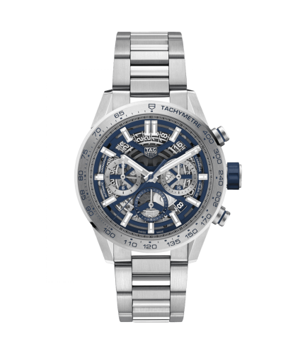 TAG Heuer Carrera Calibre Heuer 02 43 Stainless Steel / Skeleton / Japan CBG2019.BA0662