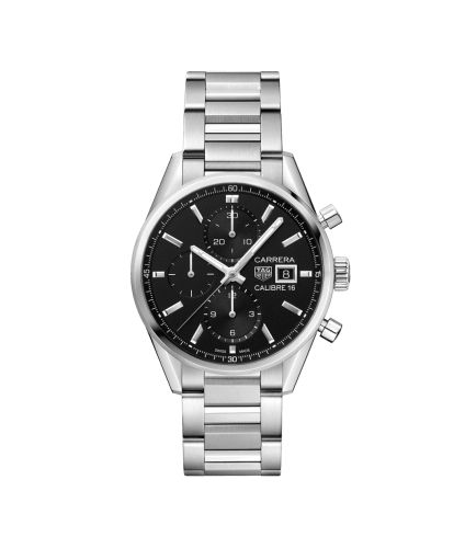 TAG Heuer Calibre 16 41 Stainless Steel / Black / Bracelet CBK2110.BA0715