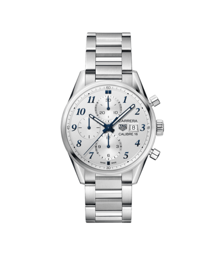 TAG Heuer Calibre 16 41 Stainless Steel / Silver Heritage / Bracelet CBK2114.BA0715