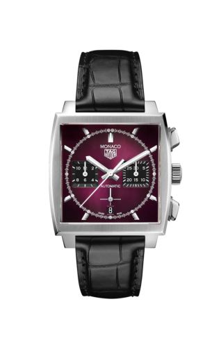 TAG Heuer Monaco Calibre Heuer 02 Stainless Steel / Purple CBL2118.FC6518