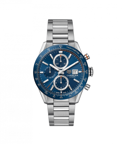TAG Heuer Carrera Calibre 16 41 Stainless Steel / Blue / Bracelet CBM2112.BA0651