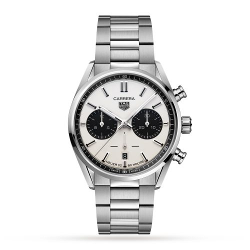 TAG Heuer Carrera Calibre Heuer 02 42 Stainless Steel / Watches of Switzerland / Bracelet CBN2018.BAO642