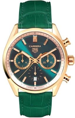 TAG Heuer Carrera Calibre Heuer 02 42 Pink Gold / Harrods CBN2046.FC8320