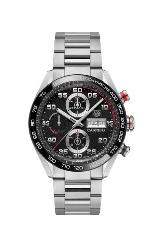 TAG Heuer Carrera Calibre 16 44 Stainless Steel / Black / Bracelet CBN2A1AA.BA0643