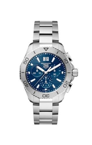 TAG Heuer Aquaracer Professional 200 Quartz Chronograph Big Date Stainless Steel / Blue CBP1113.BA0627