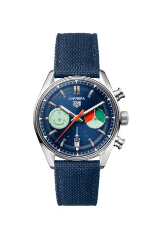 TAG Heuer Carrera Skipper Glass Box Stainless Steel / Blue CBS2213.FN6002