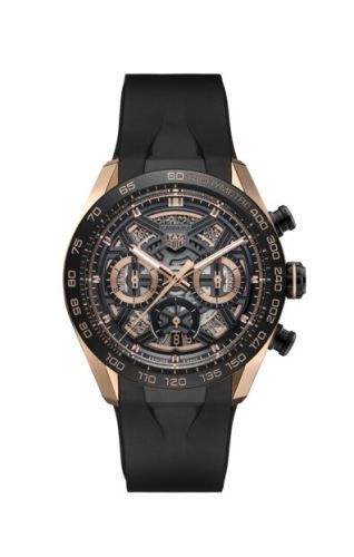 TAG Heuer Carrera Chronograph Extreme Sport Rose Gold - Titanium / Black / Rubber CBU2050.FT6273
