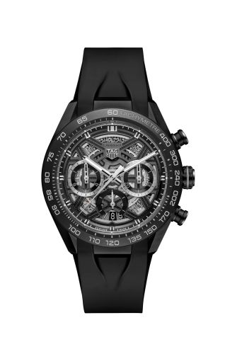 TAG Heuer Carrera Chronograph Extreme Sport DLC Titanium - Ceramic / Black / Rubber CBU2080.FT6272