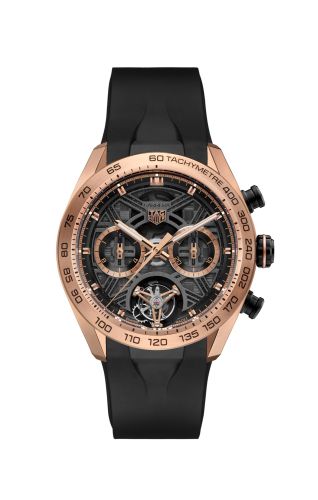 TAG Heuer Carrera Chronograph Tourbillon Extreme Sport Rose Gold - Titanium / Grey / Rubber CBU5050.FT6273