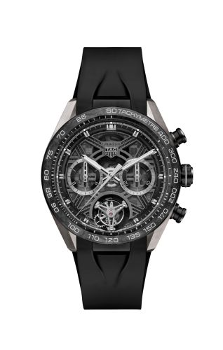 TAG Heuer Carrera Chronograph Tourbillon Extreme Sport Titanium - Forged Carbon / Black / Rubber CBU5080.FT6272
