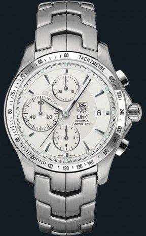 TAG Heuer Link Automatic Chronograph Stainless Steel / Silver CJF2111.BA0594