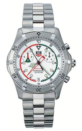 TAG Heuer 2000 Searacer Stainless Steel / Silver / Bracelet CK111R.BA0328