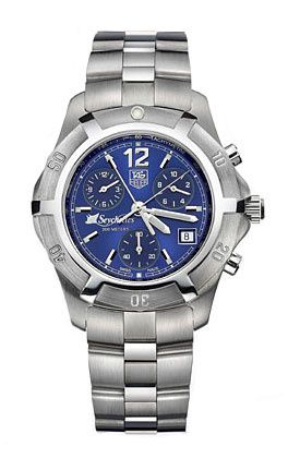 TAG Heuer 2000 Exclusive Chronograph Quartz Stainless Steel / Seychelles CN111D.BA0337