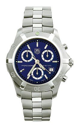 TAG Heuer 2000 Exclusive Chronograph Quartz Stainless Steel / Blue CN111G.BA0337