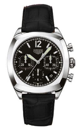 TAG Heuer Monza Chronograph Stainless Steel / Black CR2110.FC6161