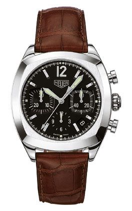 TAG Heuer Monza Chronograph Stainless Steel / Black CR2110.FC6162