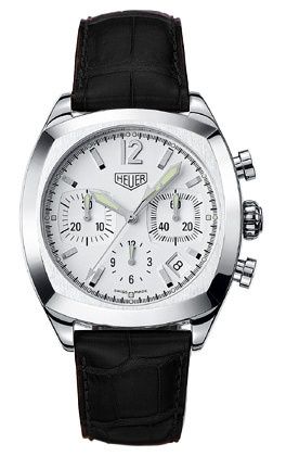 TAG Heuer Monza Chronograph Stainless Steel / Silver CR2111.FC6161