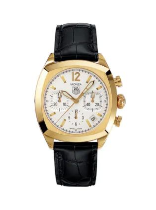 TAG Heuer Monza Yellow Gold / Silver CR514A.FC8145