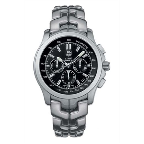 TAG Heuer Link Calibre 36 Automatic Chronograph Stainless Steel / Black CT511A.BA0564