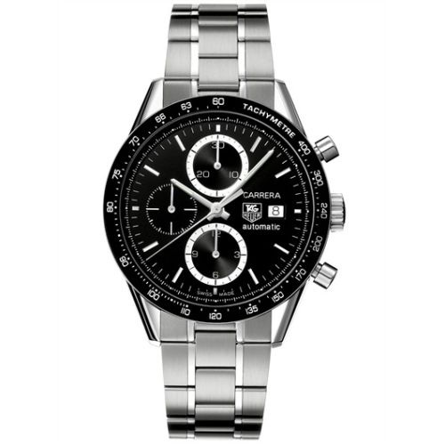 TAG Heuer Carrera Calibre 16 41 Stainless Steel / Black / Bracelet CV2010.BA0794