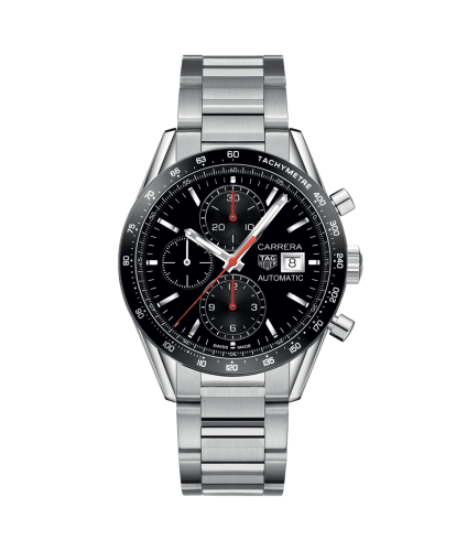 TAG Heuer Carrera Calibre 16 41 Stainless Steel / Black / Bracelet CV201AK.BA0727