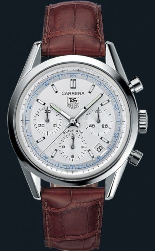 TAG Heuer Carrera Automatic Chronograph Stainless Steel / Silver CV2110.FC6181