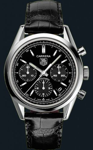 TAG Heuer Carrera Automatic Chronograph Stainless Steel / Black CV2111.FC6180