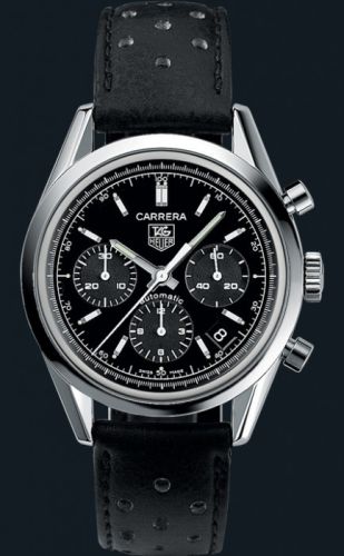 TAG Heuer Carrera Automatic Chronograph Stainless Steel / Black CV2111.FC6182