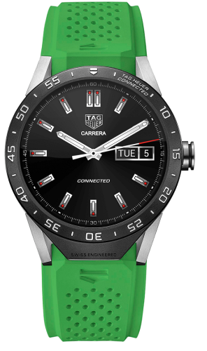 TAG Heuer Carrera Connected Green Strap SAR8A80.FT6059