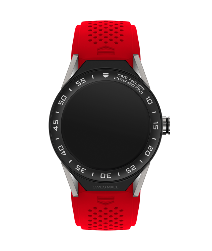 TAG Heuer Carrera Connected Modular 45 Titanium / Ceramic / Red Rubber SBF8A8001.11FT6080