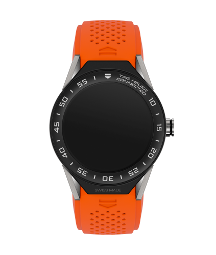 TAG Heuer Carrera Connected Modular 45 Titanium / Ceramic / Orange Rubber SBF8A8001.11FT6081
