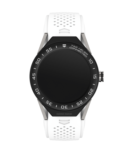TAG Heuer Carrera Connected Modular 45 Titanium / Ceramic / White Rubber SBF8A8001.11FT6103