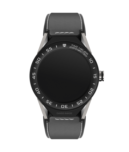 TAG Heuer Carrera Connected Modular 45 Titanium / Ceramic / Grey Calf SBF8A8001.11FT6104