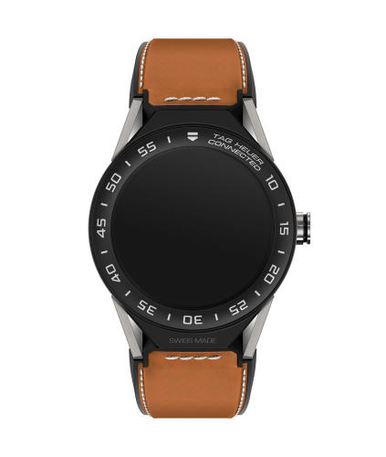 TAG Heuer Carrera Connected Modular 45 Titanium / Ceramic / Brown Calf SBF8A8001.11FT6110