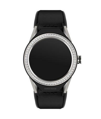 TAG Heuer Carrera Connected Modular 45 Titanium / Diamond / Black Calf SBF8A8011.11FT6079