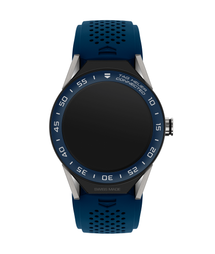 TAG Heuer Carrera Connected Modular 45 Titanium / Blue Ceramic / Blue Rubber SBF8A8012.11FT6077
