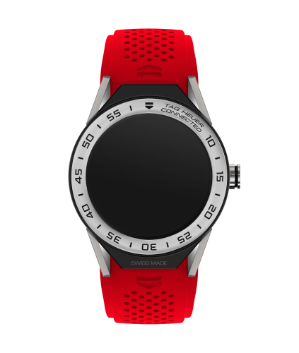 TAG Heuer Carrera Connected Modular 45 Titanium / Stainless Steel / Red Rubber SBF8A8014.11FT6080