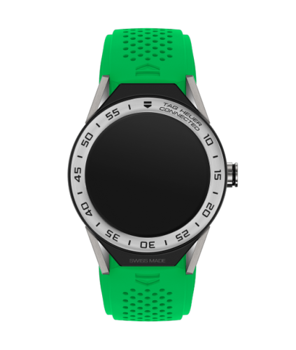 TAG Heuer Carrera Connected Modular 45 Titanium / Stainless Steel / Green Rubber SBF8A8014.11FT6083