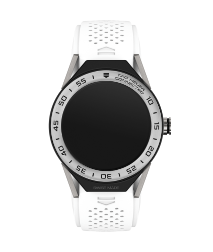 TAG Heuer Carrera Connected Modular 45 Titanium / Stainless Steel / White Rubber SBF8A8014.11FT6103