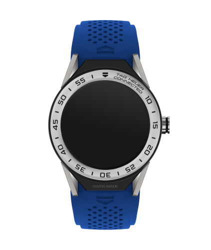 TAG Heuer Carrera Connected Modular 45 Titanium / Stainless Steel / Blue Electric Rubber SBF8A8014.11FT6118