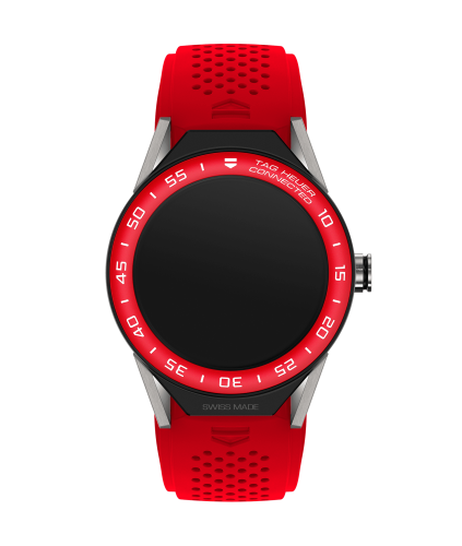 TAG Heuer Carrera Connected Modular 45 Titanium / Red Aluminum / Red Rubber SBF8A8015.11FT6080