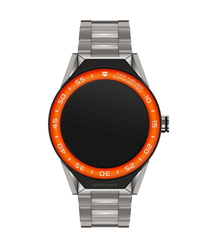 TAG Heuer Carrera Connected Modular 45 Titanium / Orange Aluminum / Bracelet SBF8A8016.10BF0608